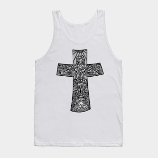 The Cross of the Lord and Savior Jesus Christ Tank Top